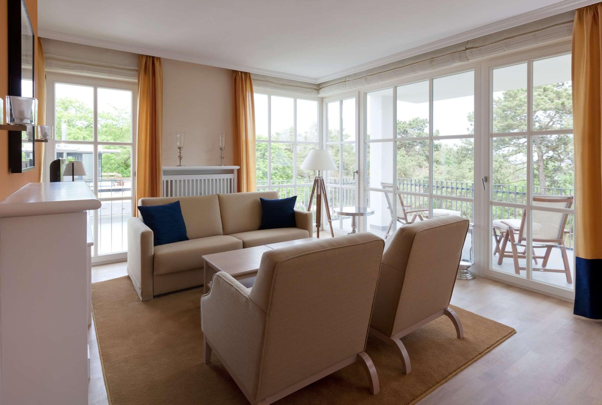 Steigenberger Grandhotel & Spa Heringsdorf Ngoại thất bức ảnh A living room