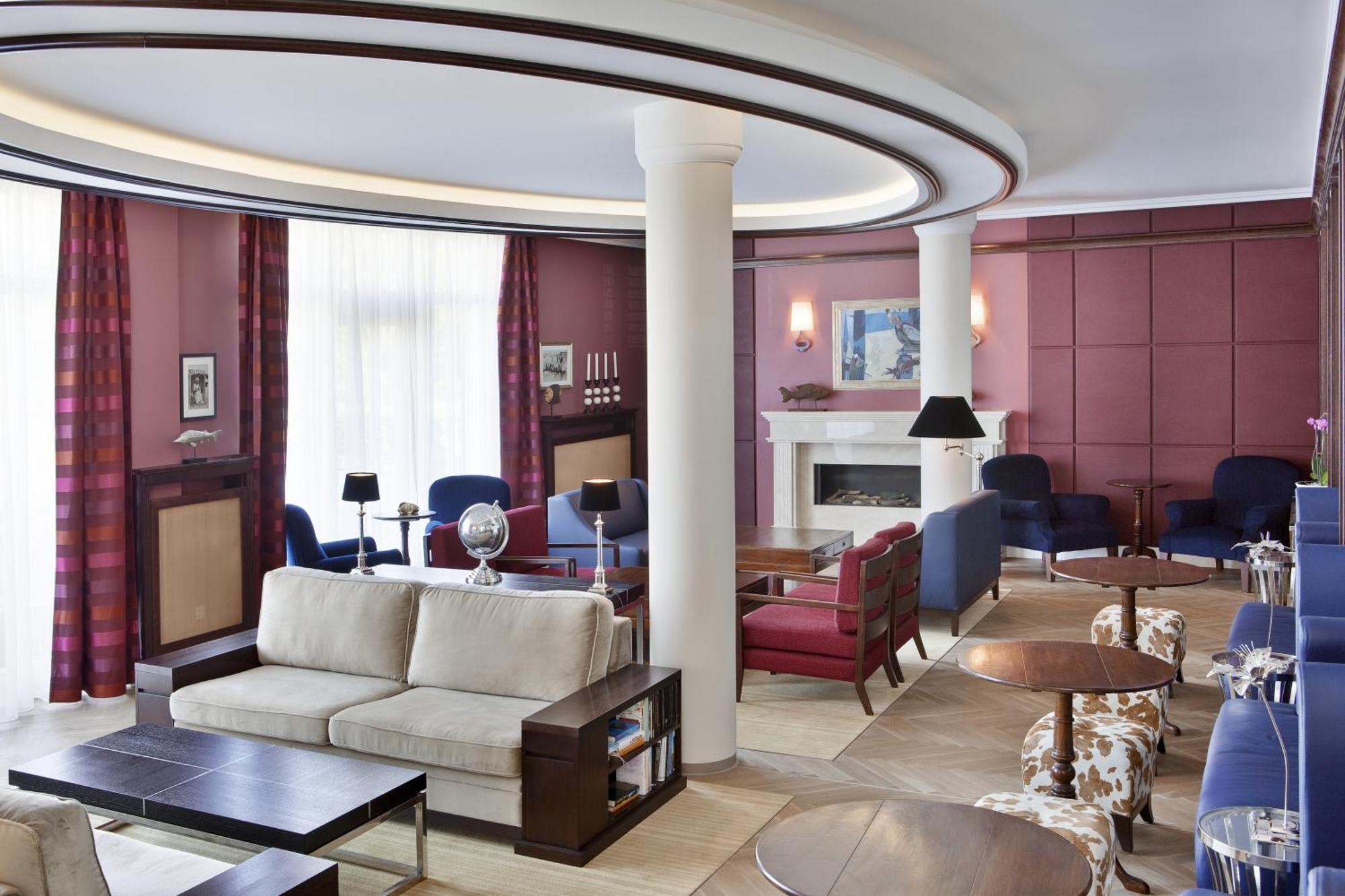 Steigenberger Grandhotel & Spa Heringsdorf Ngoại thất bức ảnh The lounge at the airport